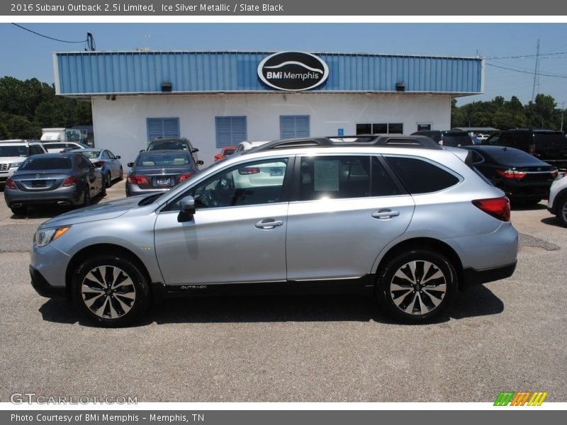 Ice Silver Metallic / Slate Black 2016 Subaru Outback 2.5i Limited