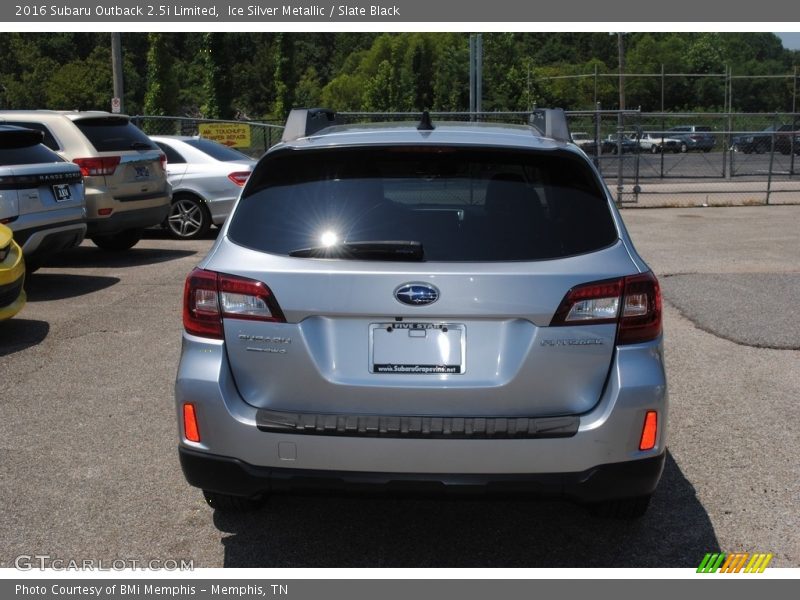 Ice Silver Metallic / Slate Black 2016 Subaru Outback 2.5i Limited