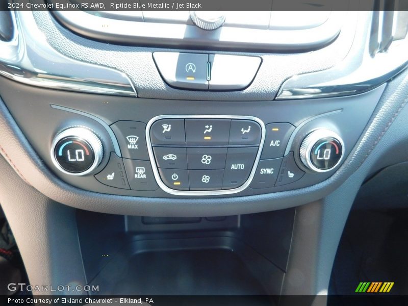 Riptide Blue Metallic / Jet Black 2024 Chevrolet Equinox RS AWD