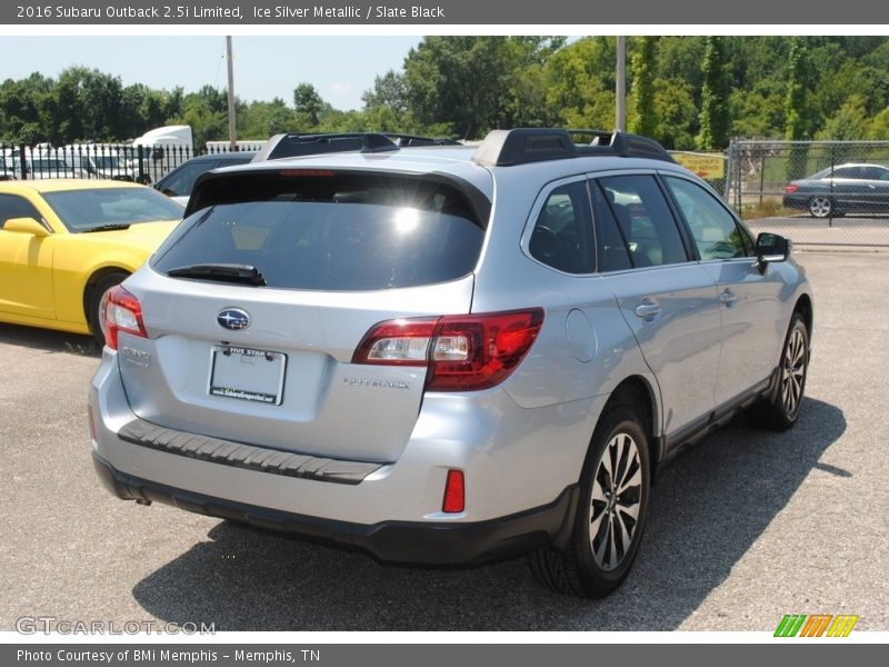 Ice Silver Metallic / Slate Black 2016 Subaru Outback 2.5i Limited