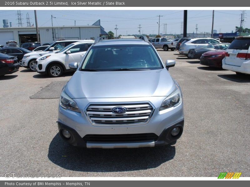 Ice Silver Metallic / Slate Black 2016 Subaru Outback 2.5i Limited