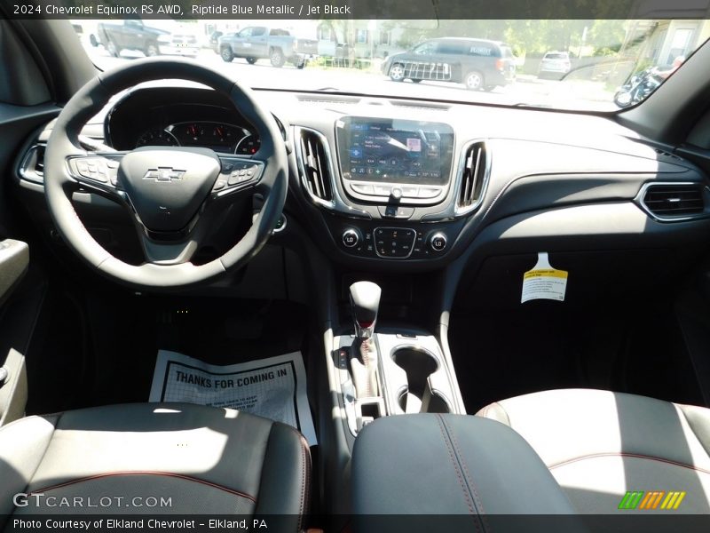Riptide Blue Metallic / Jet Black 2024 Chevrolet Equinox RS AWD