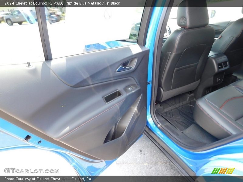 Riptide Blue Metallic / Jet Black 2024 Chevrolet Equinox RS AWD