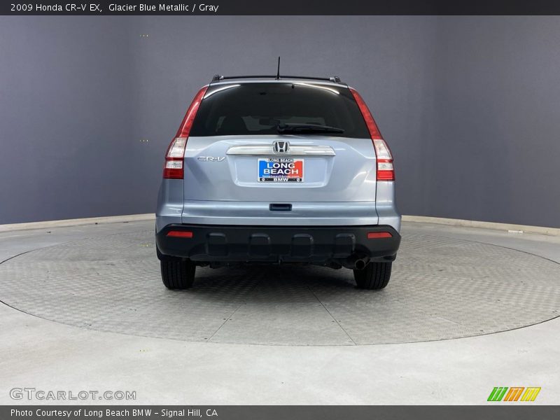 Glacier Blue Metallic / Gray 2009 Honda CR-V EX