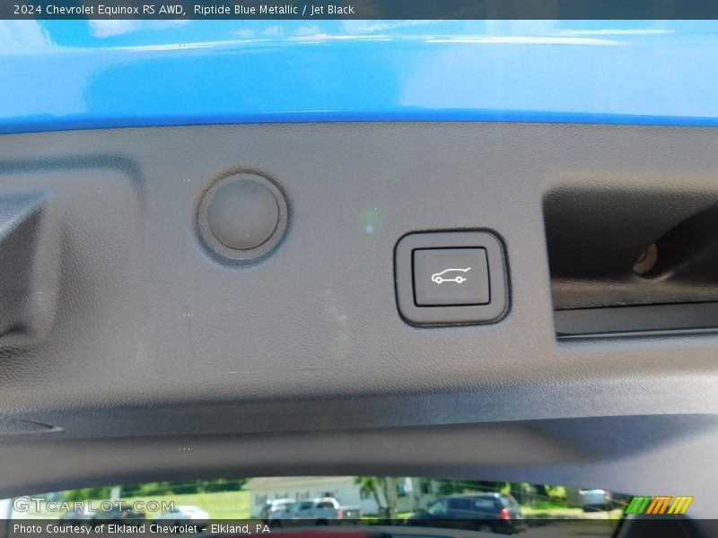 Riptide Blue Metallic / Jet Black 2024 Chevrolet Equinox RS AWD