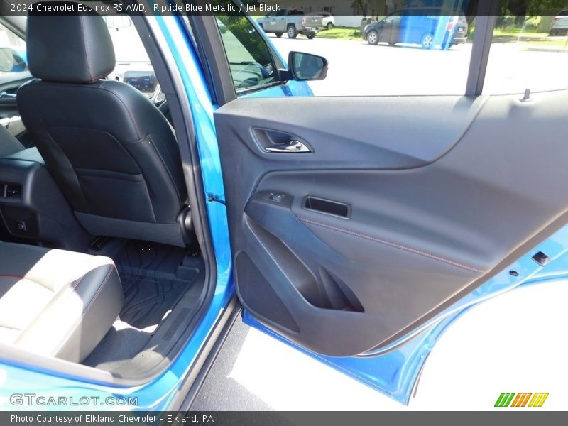 Riptide Blue Metallic / Jet Black 2024 Chevrolet Equinox RS AWD