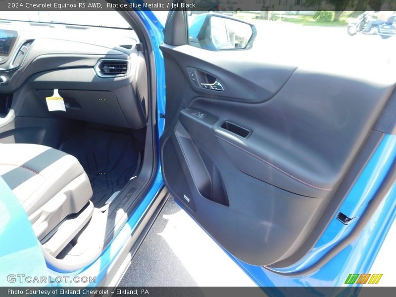Riptide Blue Metallic / Jet Black 2024 Chevrolet Equinox RS AWD