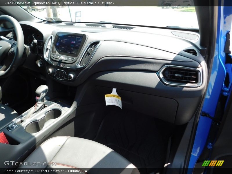 Riptide Blue Metallic / Jet Black 2024 Chevrolet Equinox RS AWD
