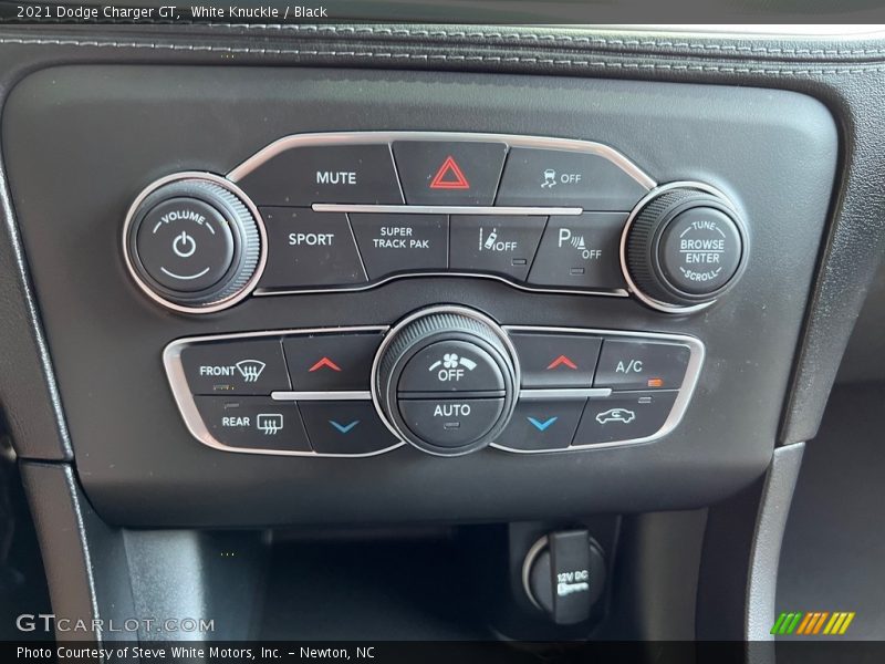 Controls of 2021 Charger GT