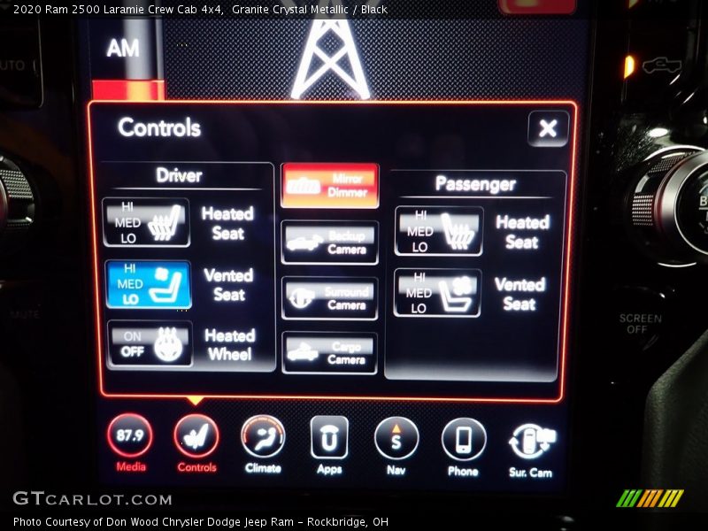Granite Crystal Metallic / Black 2020 Ram 2500 Laramie Crew Cab 4x4
