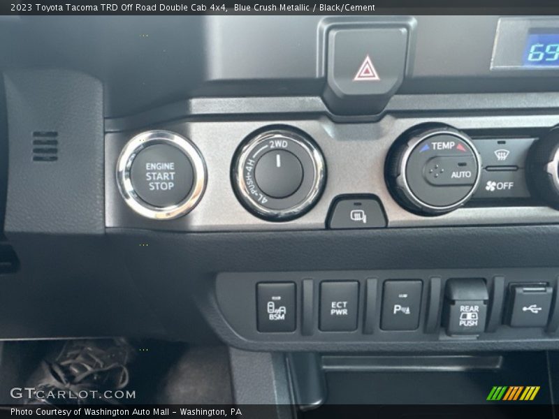 Controls of 2023 Tacoma TRD Off Road Double Cab 4x4