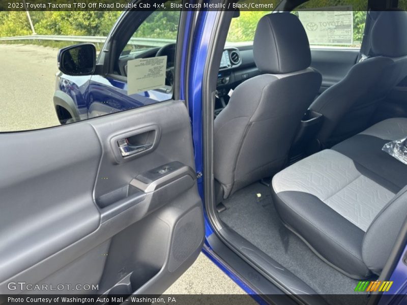 Blue Crush Metallic / Black/Cement 2023 Toyota Tacoma TRD Off Road Double Cab 4x4