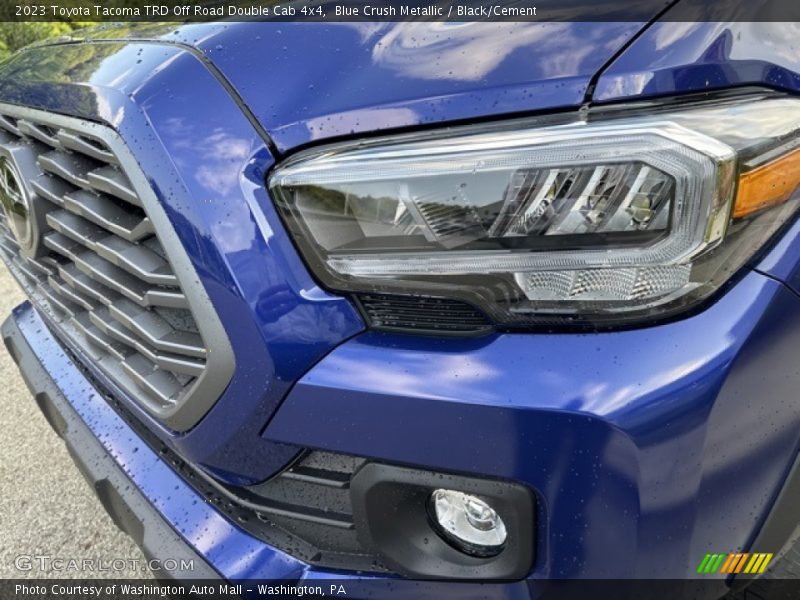 Blue Crush Metallic / Black/Cement 2023 Toyota Tacoma TRD Off Road Double Cab 4x4