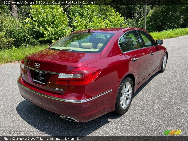 Cabernet Red Pearl / Cashmere 2013 Hyundai Genesis 3.8 Sedan