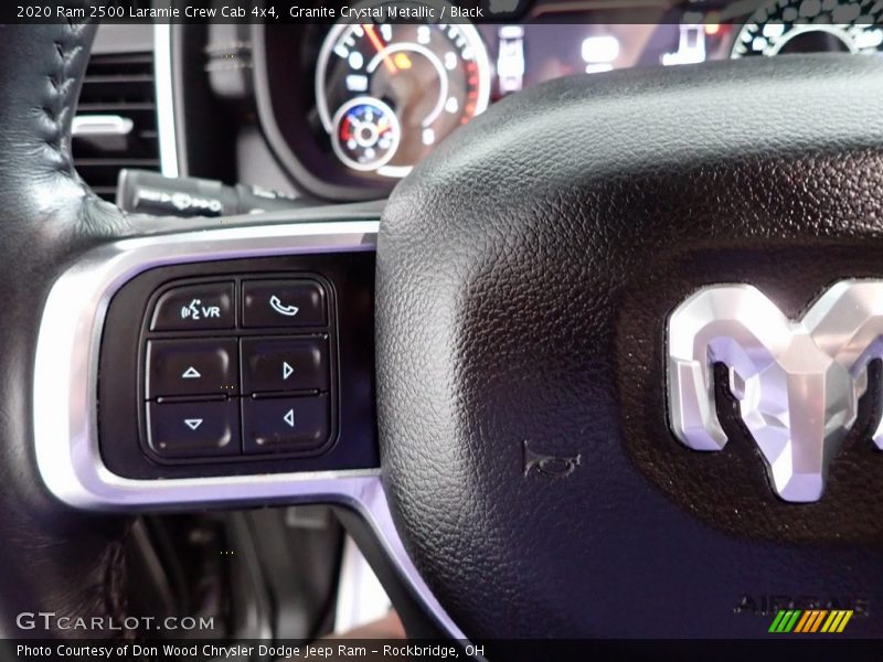 Granite Crystal Metallic / Black 2020 Ram 2500 Laramie Crew Cab 4x4