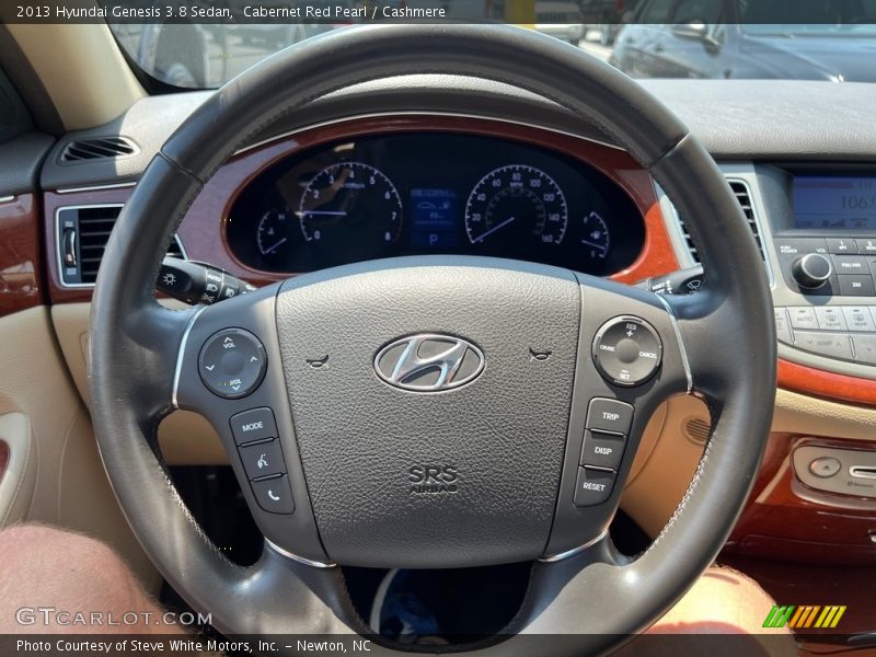  2013 Genesis 3.8 Sedan Steering Wheel