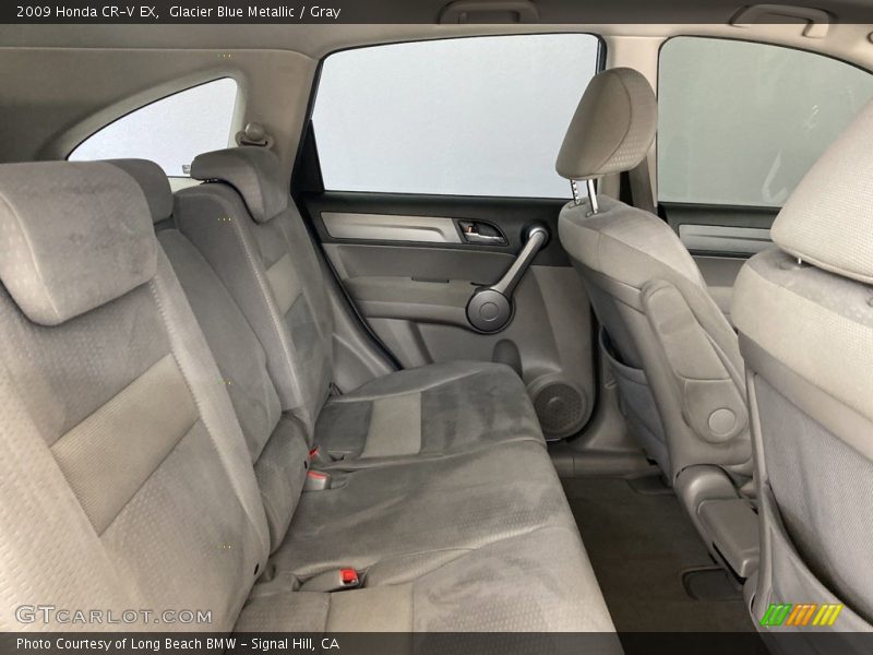 Glacier Blue Metallic / Gray 2009 Honda CR-V EX