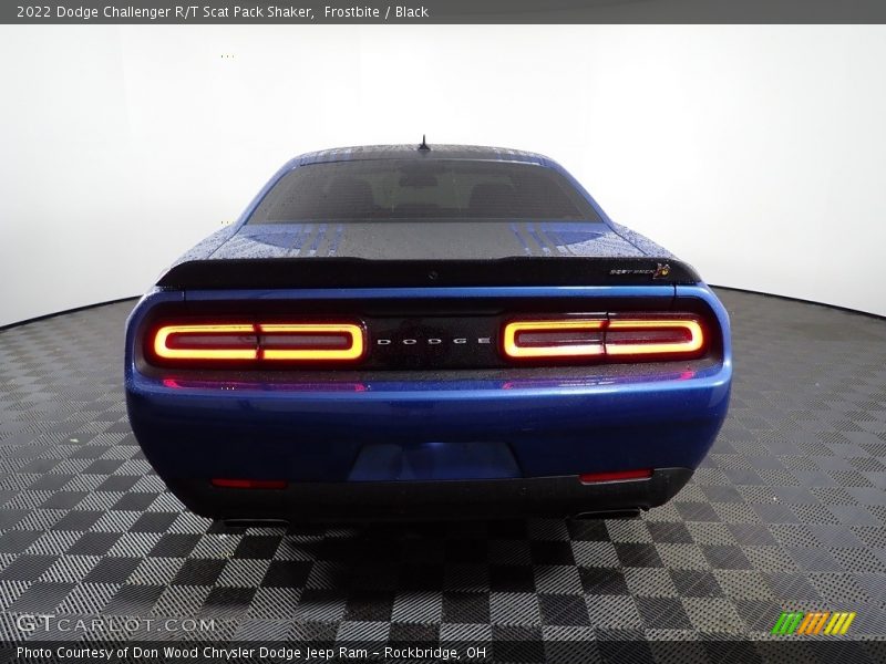 Frostbite / Black 2022 Dodge Challenger R/T Scat Pack Shaker