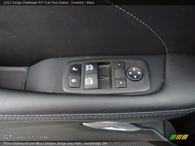 Frostbite / Black 2022 Dodge Challenger R/T Scat Pack Shaker