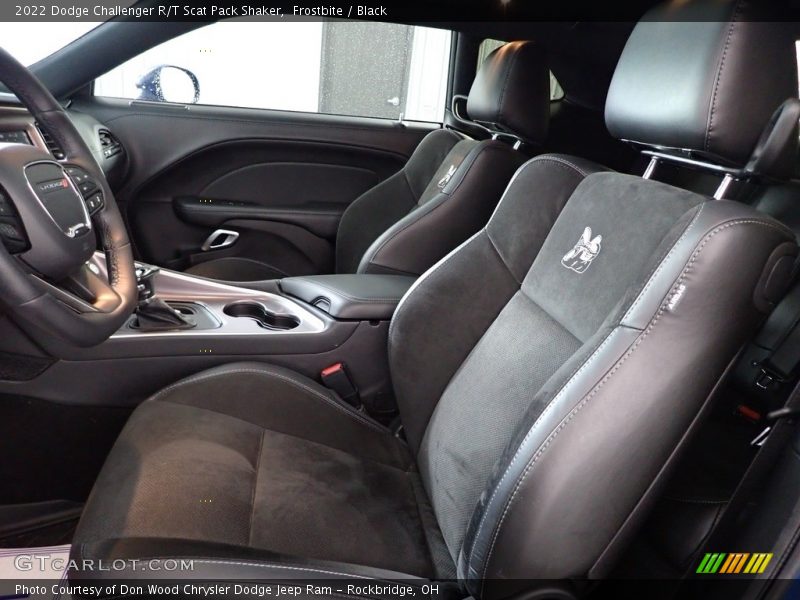 Frostbite / Black 2022 Dodge Challenger R/T Scat Pack Shaker