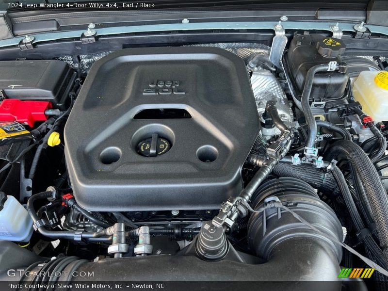  2024 Wrangler 4-Door Willys 4x4 Engine - 2.0 Liter Turbocharged DOHC 16-Valve VVT 4 Cylinder