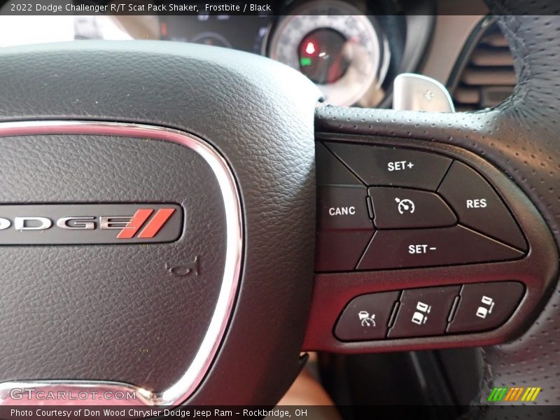 Frostbite / Black 2022 Dodge Challenger R/T Scat Pack Shaker