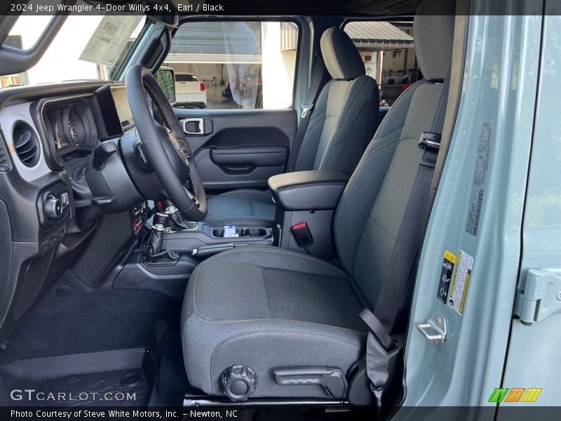 Front Seat of 2024 Wrangler 4-Door Willys 4x4