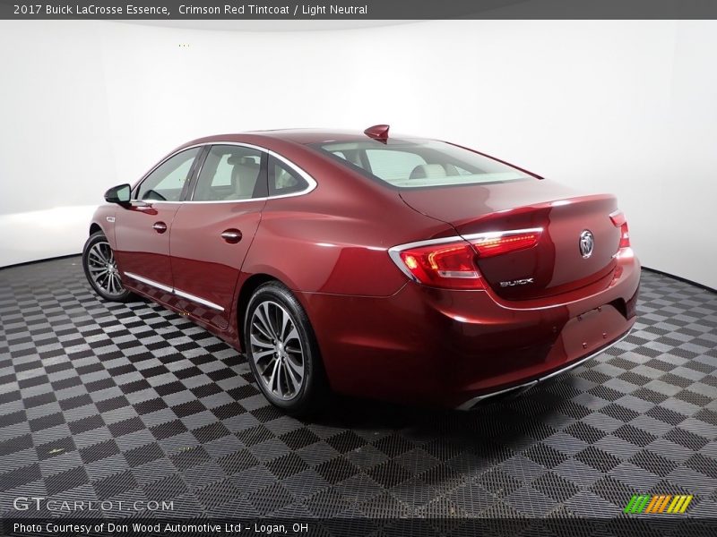 Crimson Red Tintcoat / Light Neutral 2017 Buick LaCrosse Essence