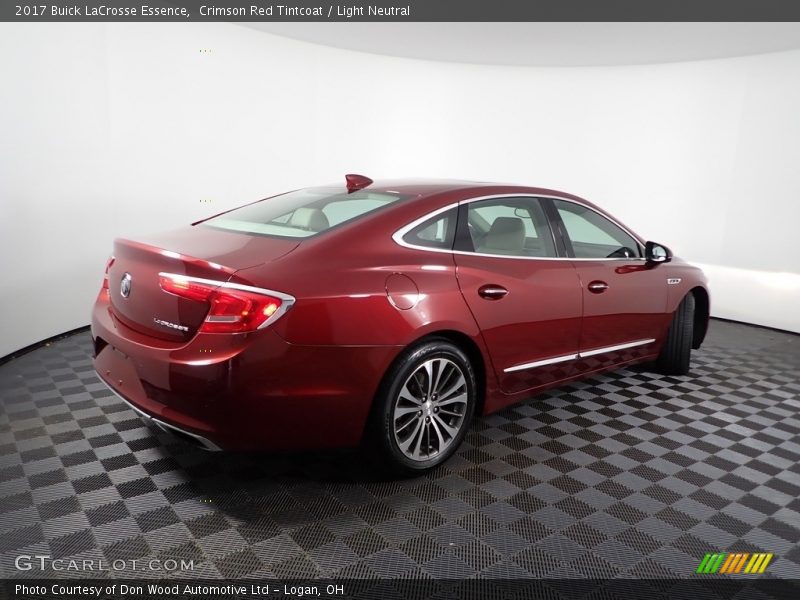 Crimson Red Tintcoat / Light Neutral 2017 Buick LaCrosse Essence