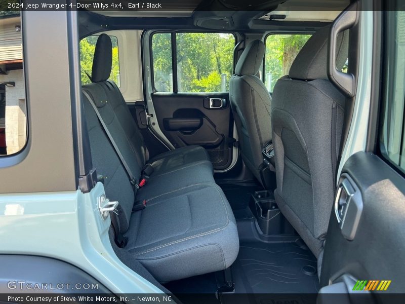 Rear Seat of 2024 Wrangler 4-Door Willys 4x4