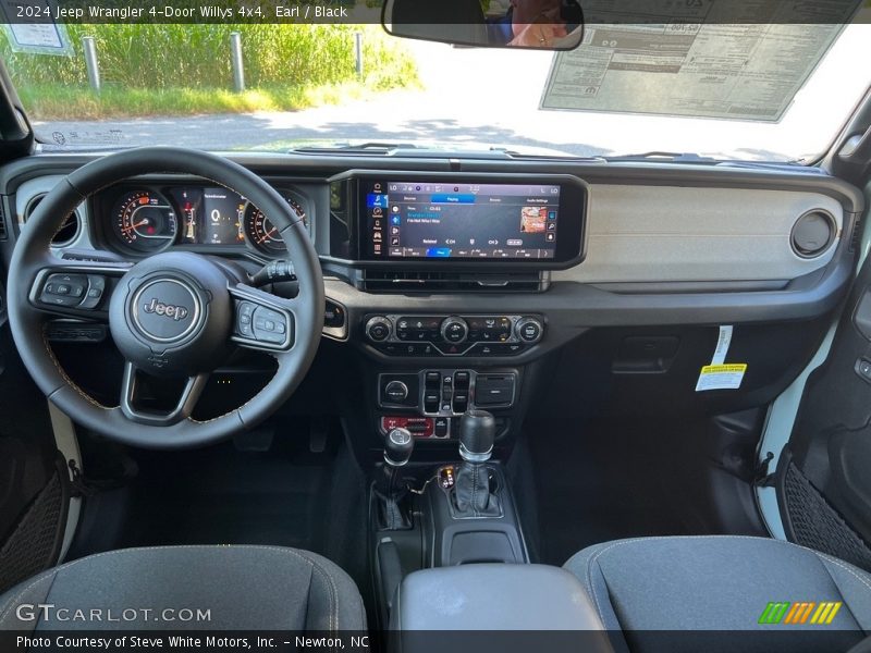Dashboard of 2024 Wrangler 4-Door Willys 4x4