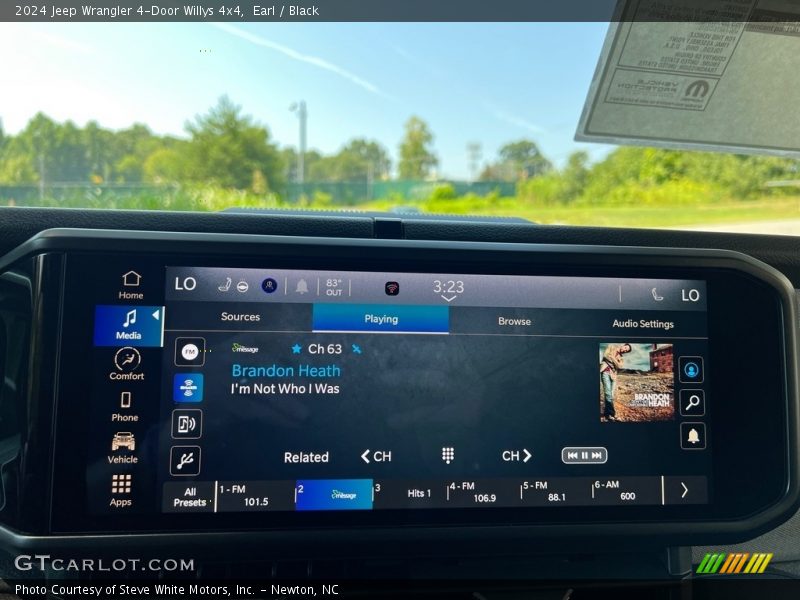 Earl / Black 2024 Jeep Wrangler 4-Door Willys 4x4