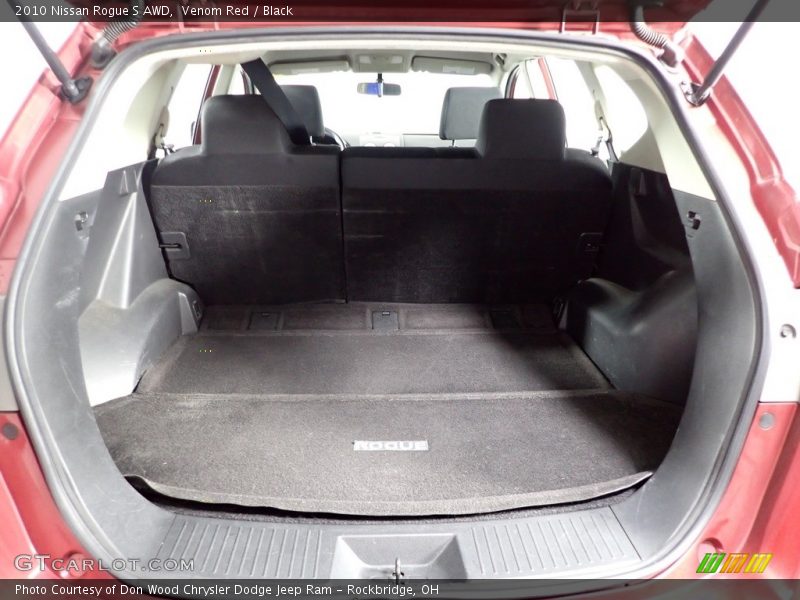 Venom Red / Black 2010 Nissan Rogue S AWD
