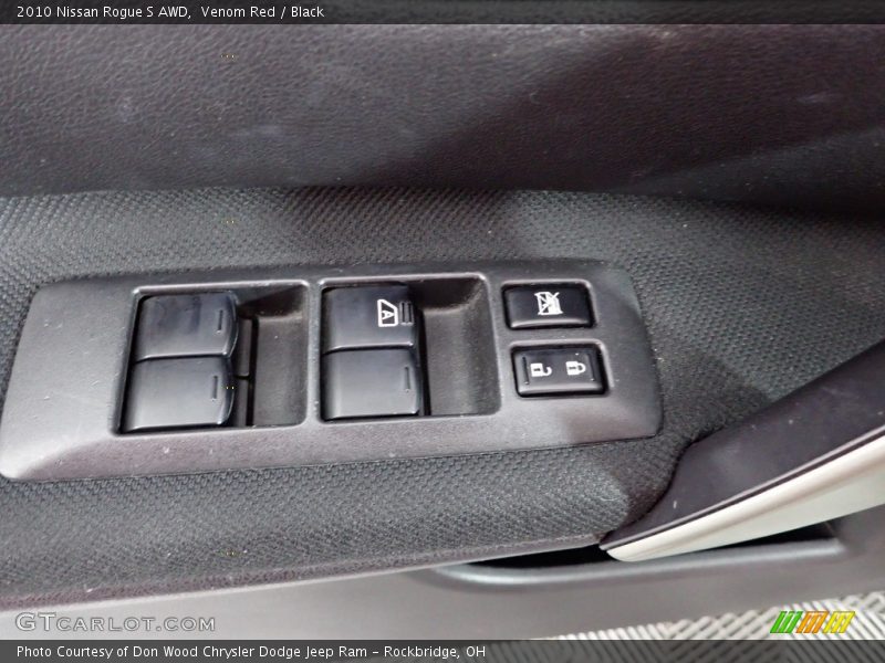 Venom Red / Black 2010 Nissan Rogue S AWD