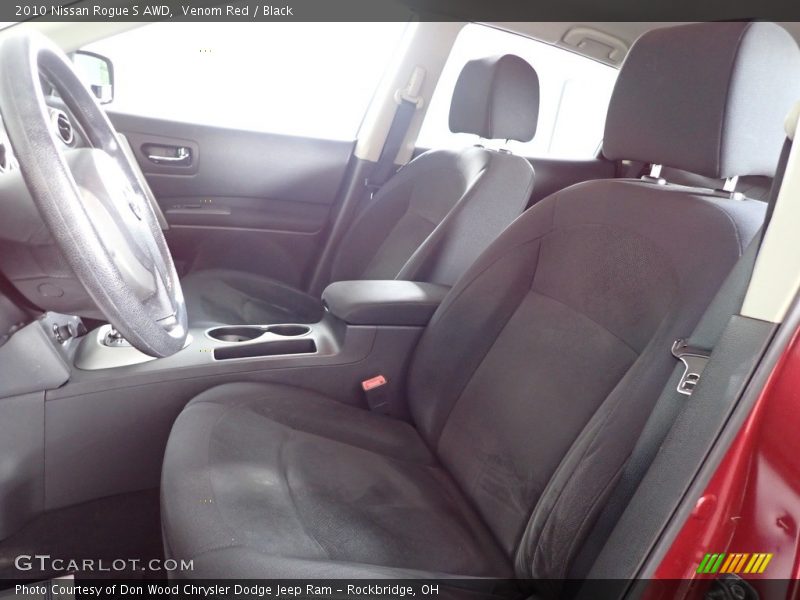 Venom Red / Black 2010 Nissan Rogue S AWD