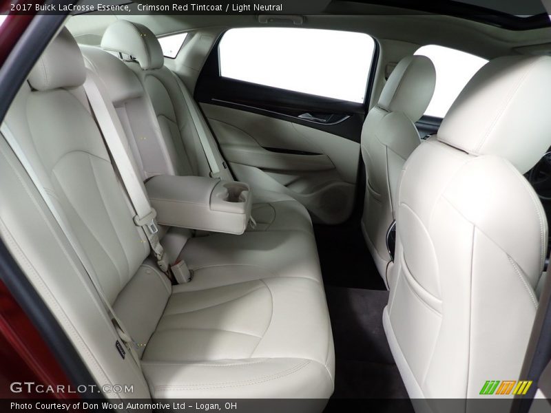 Crimson Red Tintcoat / Light Neutral 2017 Buick LaCrosse Essence
