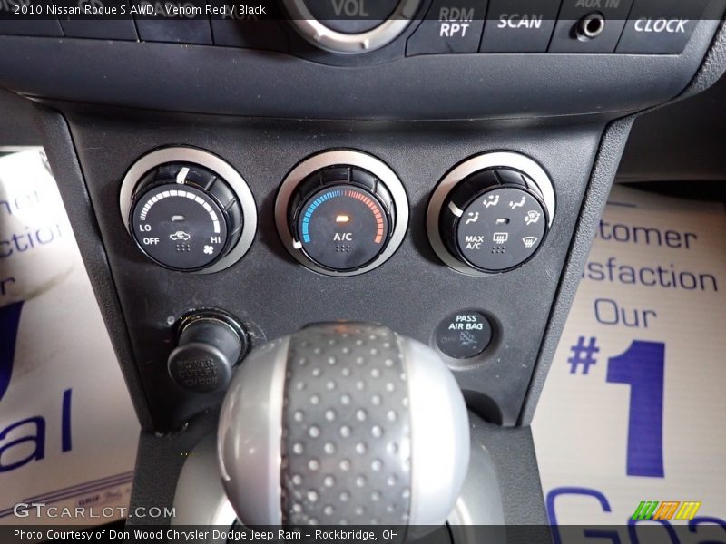 Venom Red / Black 2010 Nissan Rogue S AWD