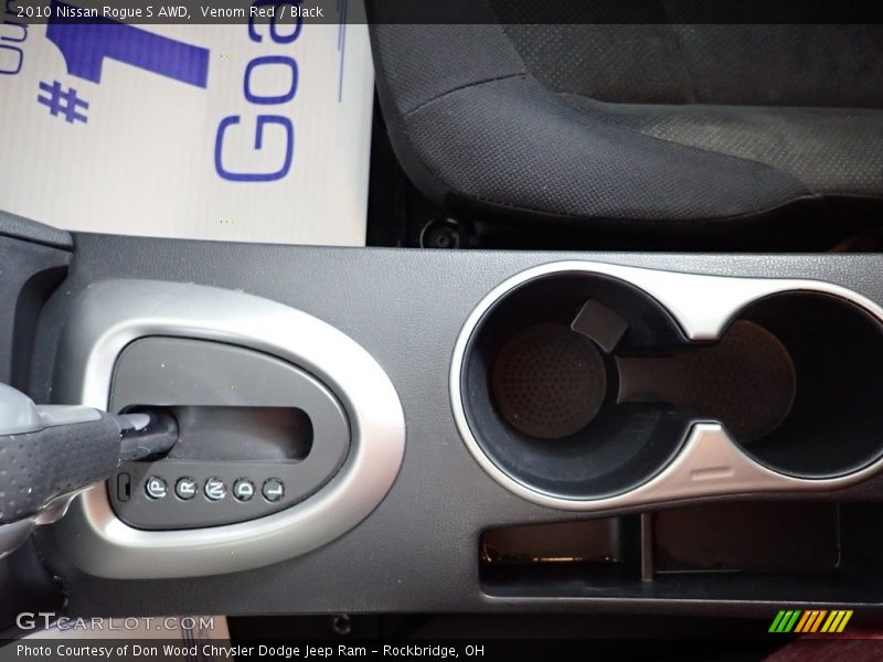 Venom Red / Black 2010 Nissan Rogue S AWD
