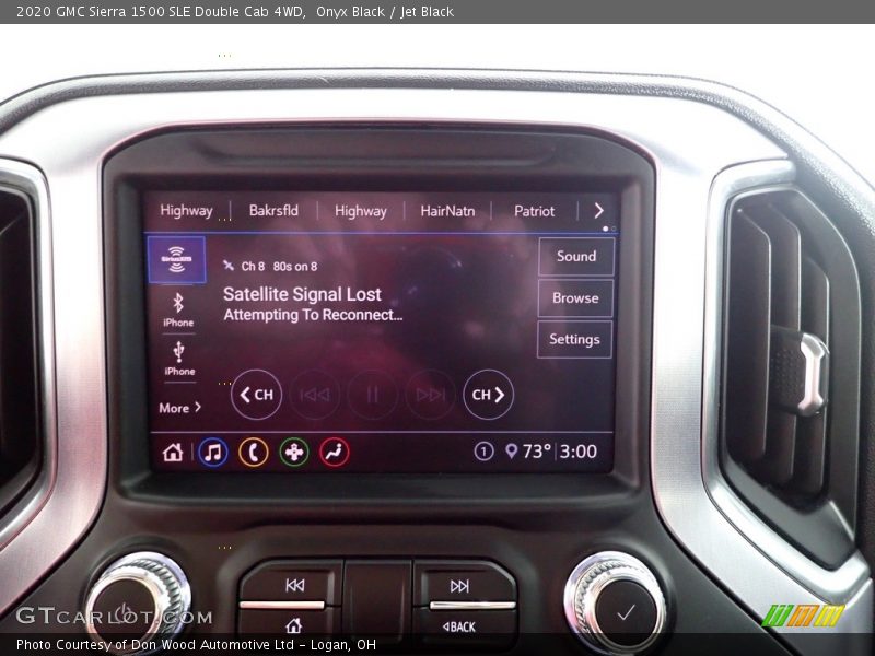 Onyx Black / Jet Black 2020 GMC Sierra 1500 SLE Double Cab 4WD