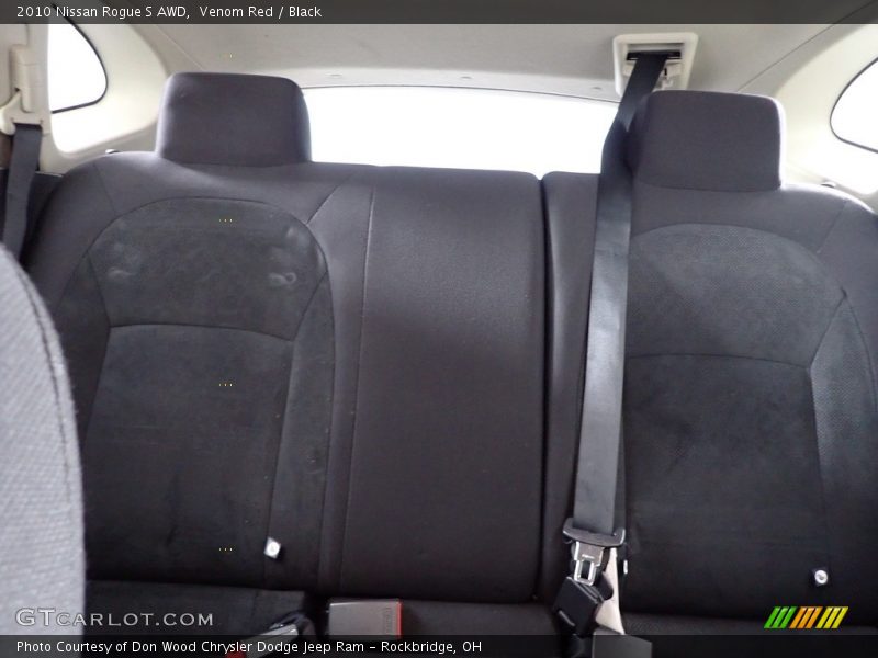 Venom Red / Black 2010 Nissan Rogue S AWD