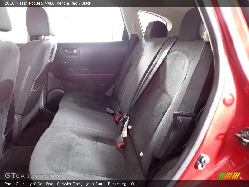 Venom Red / Black 2010 Nissan Rogue S AWD