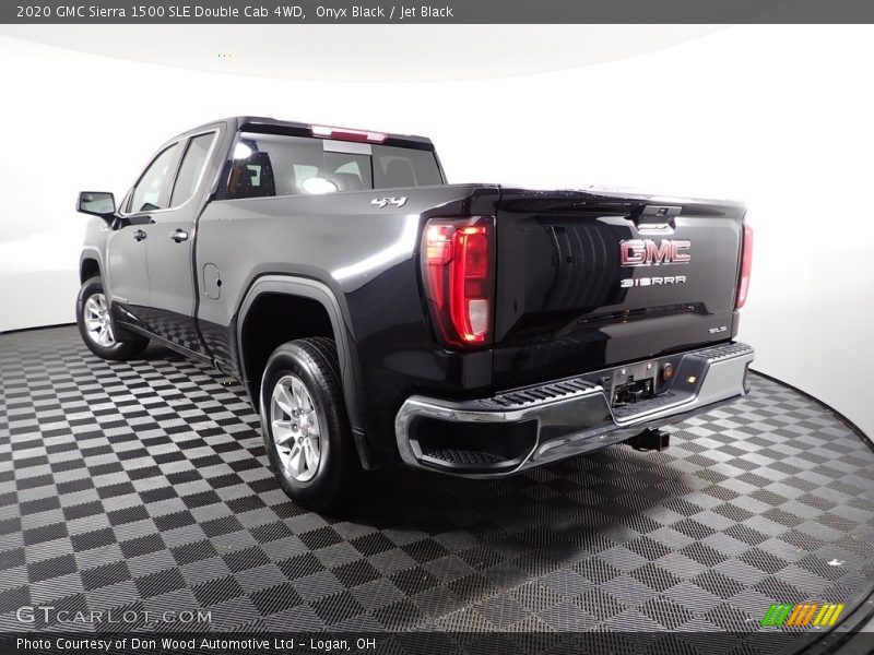 Onyx Black / Jet Black 2020 GMC Sierra 1500 SLE Double Cab 4WD
