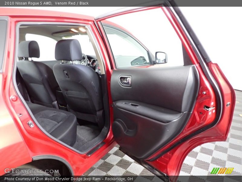 Venom Red / Black 2010 Nissan Rogue S AWD