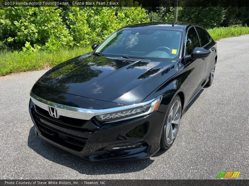 Crystal Black Pearl / Black 2019 Honda Accord Touring Sedan
