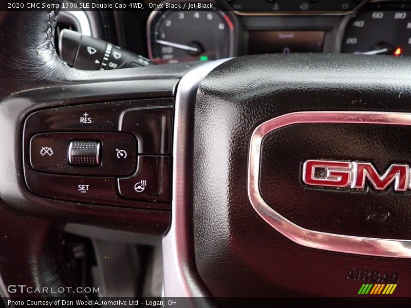 Onyx Black / Jet Black 2020 GMC Sierra 1500 SLE Double Cab 4WD