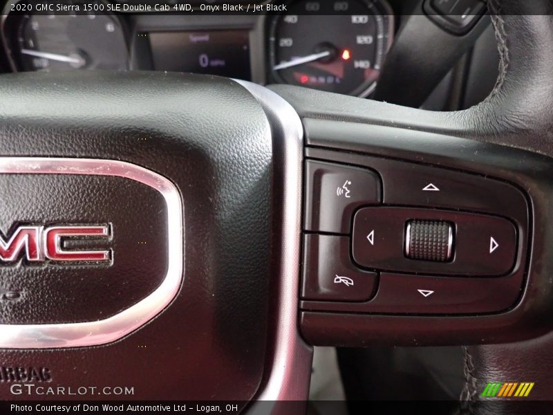 Onyx Black / Jet Black 2020 GMC Sierra 1500 SLE Double Cab 4WD