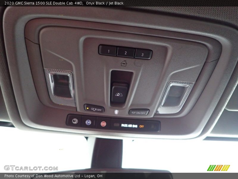 Onyx Black / Jet Black 2020 GMC Sierra 1500 SLE Double Cab 4WD
