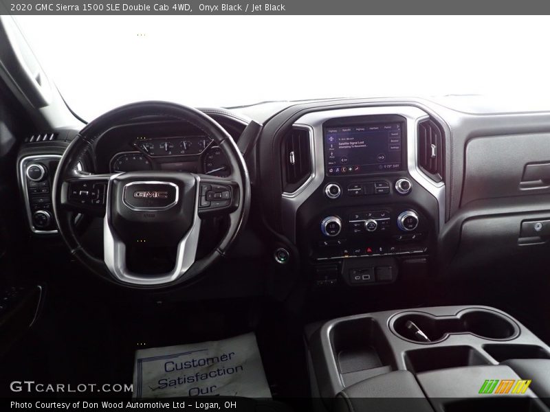 Onyx Black / Jet Black 2020 GMC Sierra 1500 SLE Double Cab 4WD