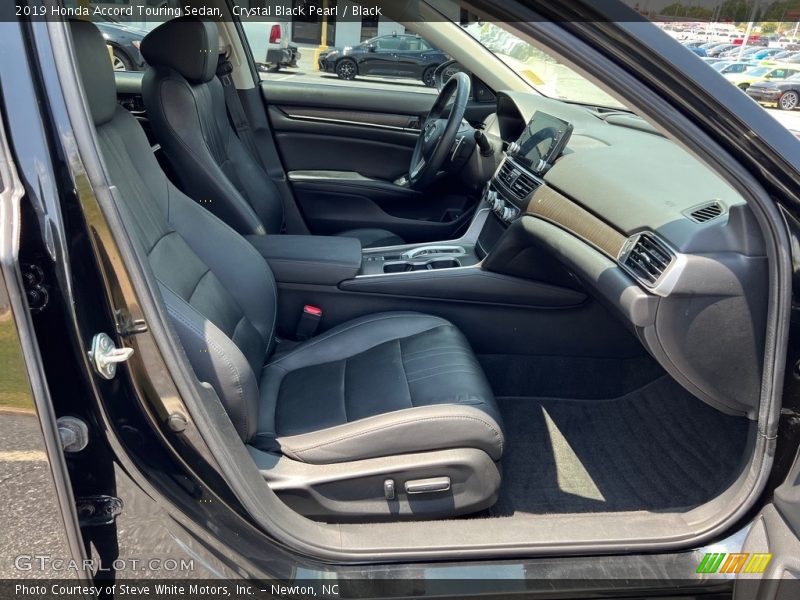 Crystal Black Pearl / Black 2019 Honda Accord Touring Sedan