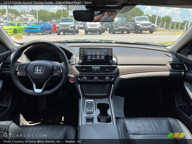 Crystal Black Pearl / Black 2019 Honda Accord Touring Sedan